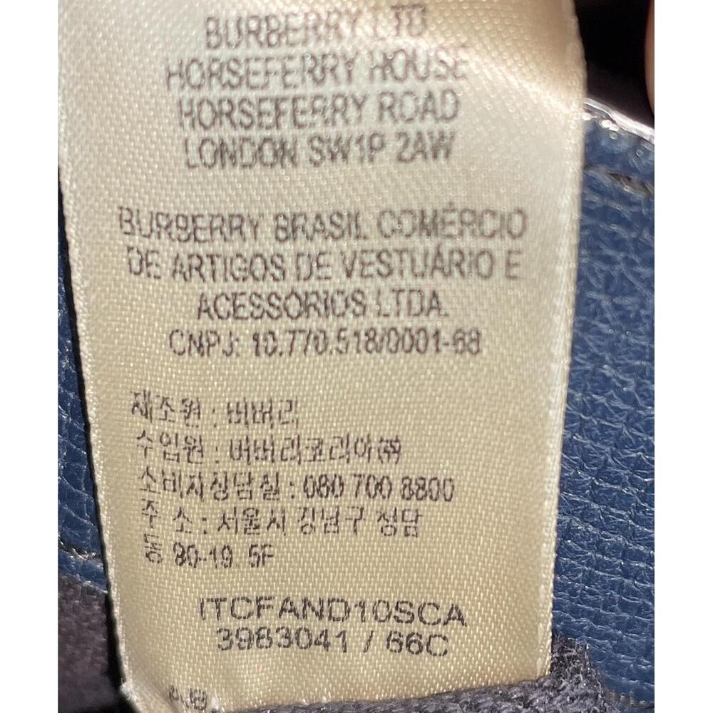 Burberry Banner Tote Leather And House #248859B56B - Picture 7 of 7